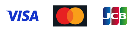 Visa｜Mastercard｜JCB